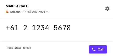 how to dial australia number.